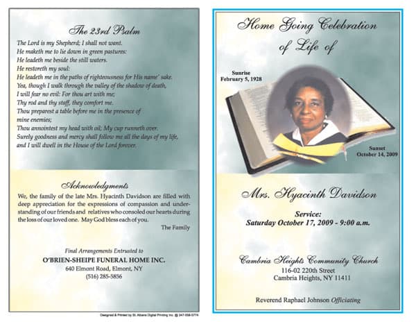 Free Downloadable Funeral Program Template from www.templatesfront.com