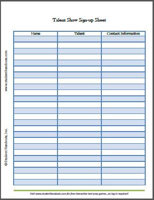Microsoft Word Sign Up Sheet Template from www.templatesfront.com