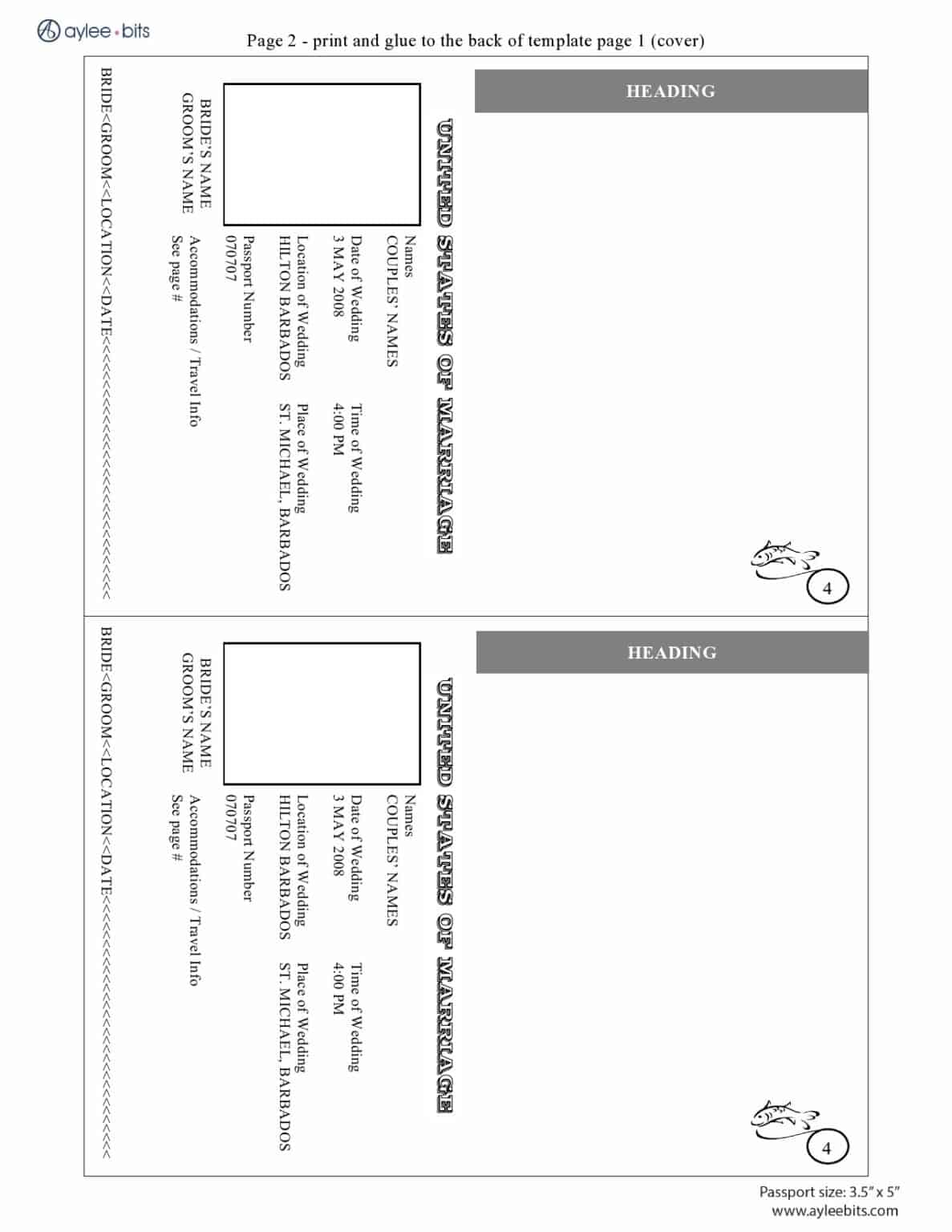 11 Free Passport Templates Word Excel PDF Formats 11 Free Passport Templates Word Excel PDF Formats