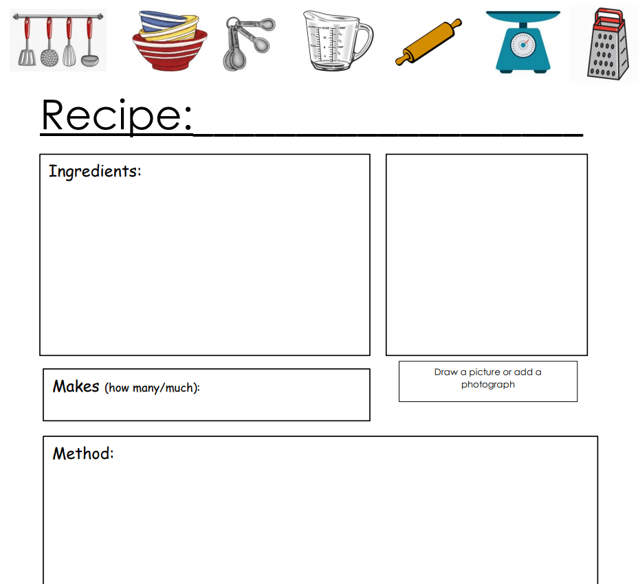 Personal Cookbook PDF Template — downloadable template preview