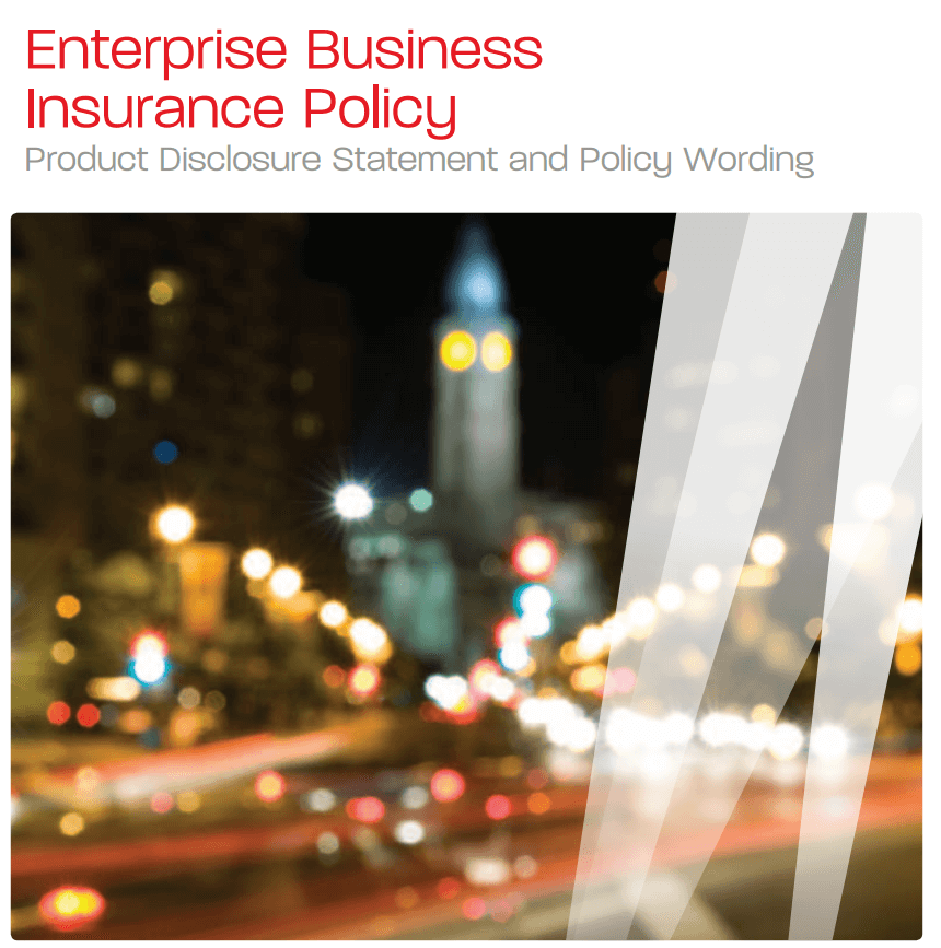 Business Enterprise Insurance Policy Sample — downloadable template preview