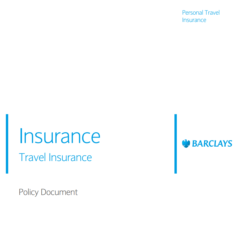 Travel Insurance Policy Sample — downloadable template preview
