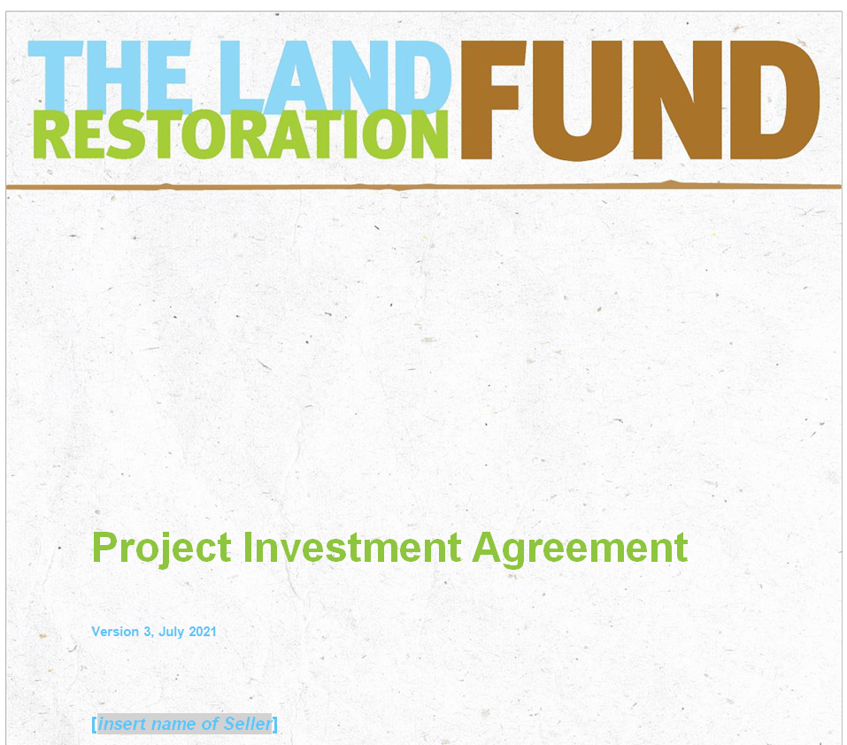 Project Investment Agreement Sample — downloadable template preview