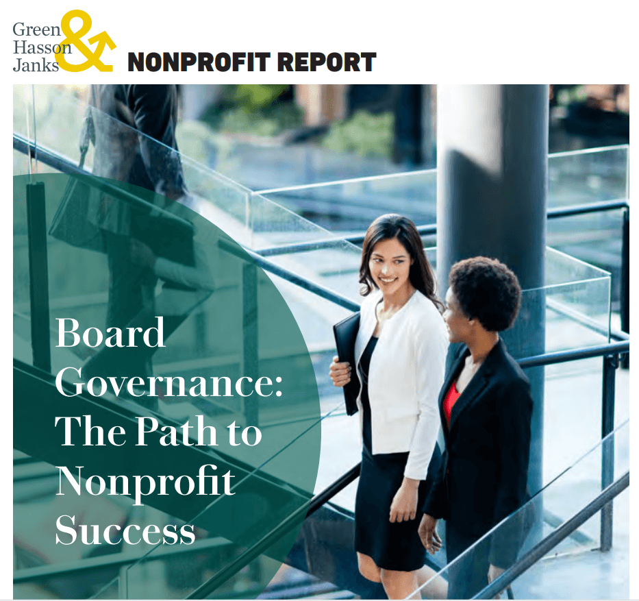 Executive Non-Profit Annual Report Template — downloadable template preview